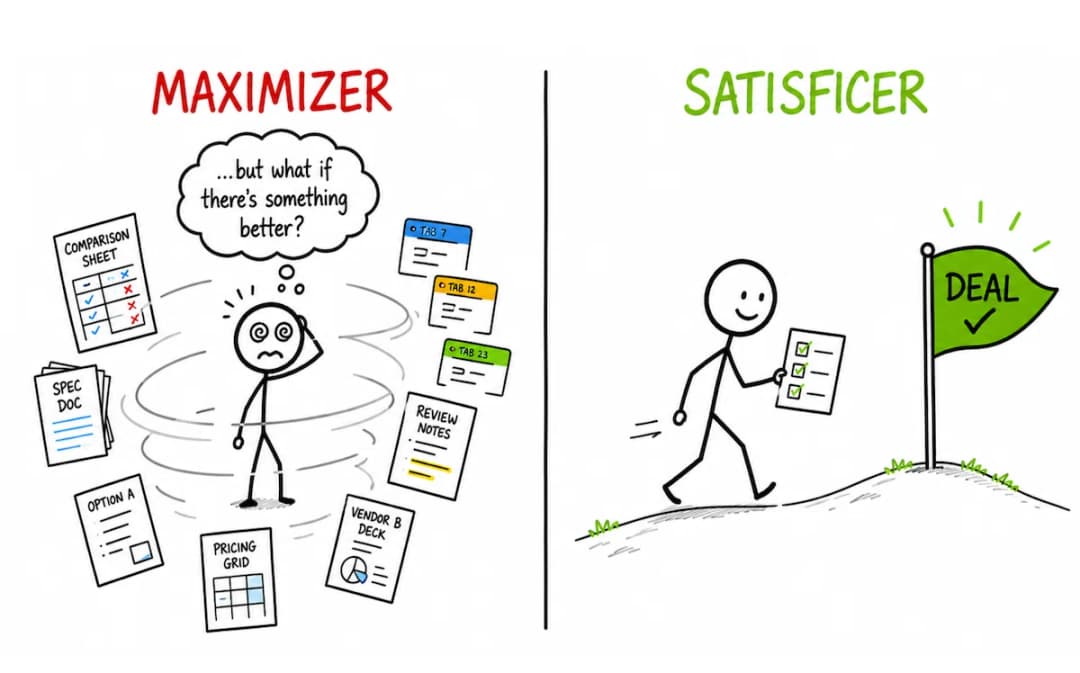 Maximizers vs Satisficers | Signal Leading