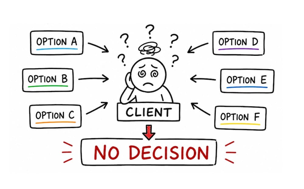 Silence Reason 1 - Too Many Options
